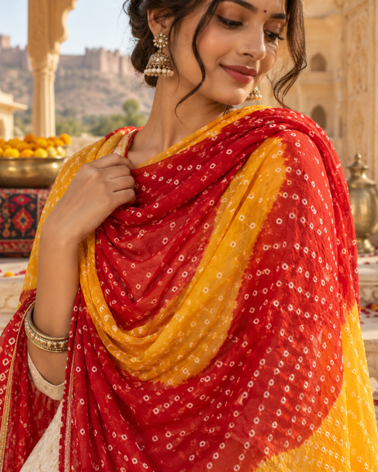 Bandhani Dupatta