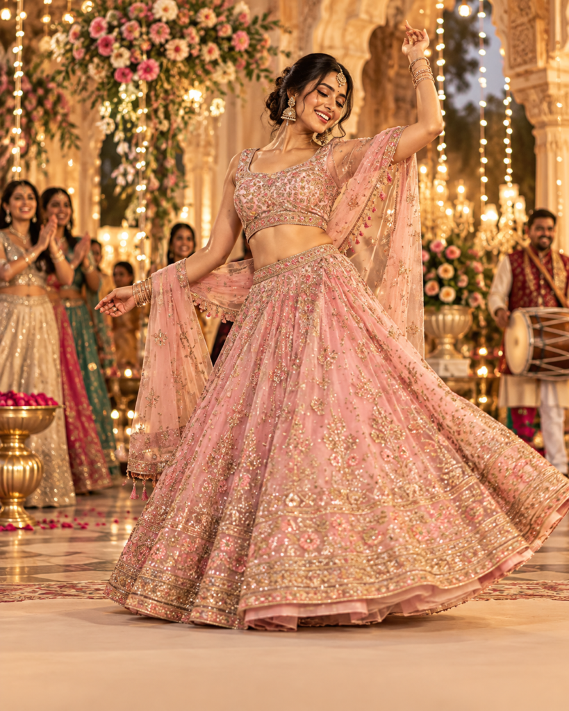 Engagement and Sangeet Saree Collection